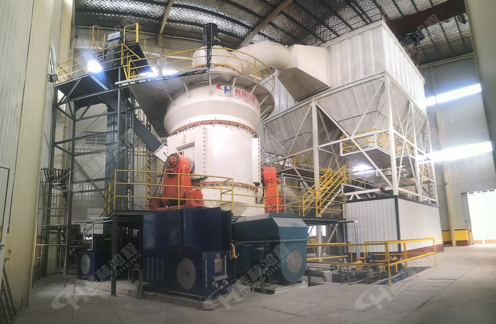中型礦石立磨機 HLM立磨機 100目礦石磨粉高產設備